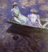 Claude Monet, Young Girls in the Rowing Boat